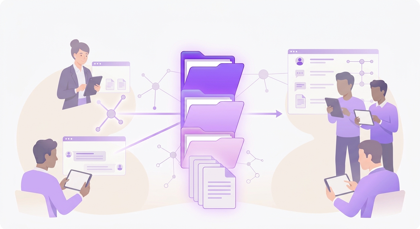 Visuel gestion centralisée des documents